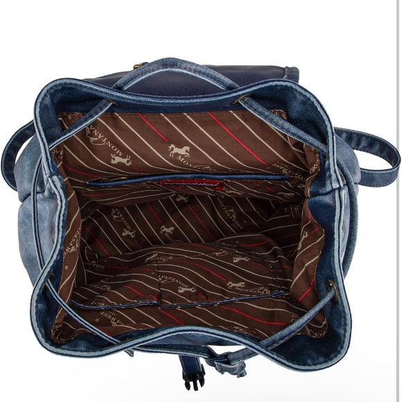 Montana West Backpack for Men Women Drawstring Casual Daypack for Men Travel - Picture 7 of 7